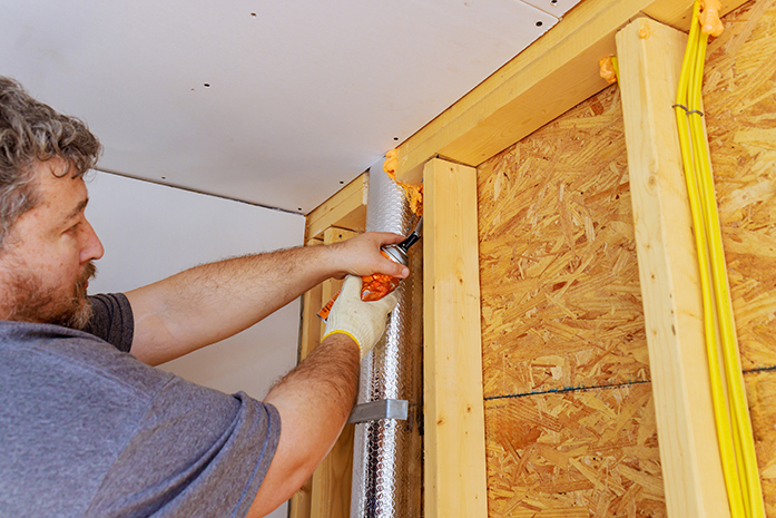 Insulation king air sealing